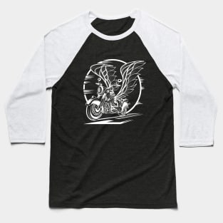 Flying motorcycle Baseball T-Shirt